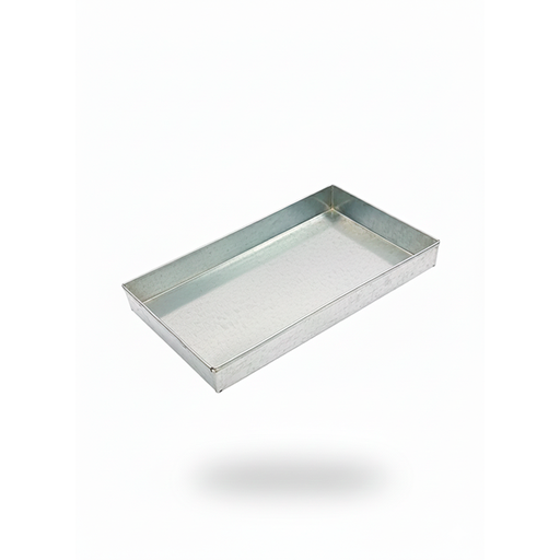 [1007061] LATA GALVA QUESADILLA ENTERA ARTESANAL 24X14X2.5 CM BERTA