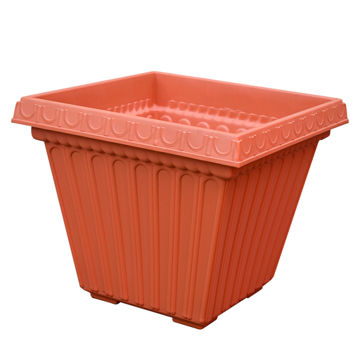 [23138] MACETA PLAS 1 CUAD DECO SPARTA 14 0143