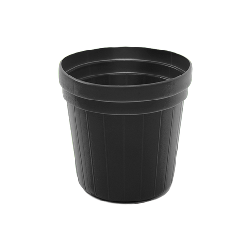 [3720] MACETA PLAS 9 NEGRA SALVA 0356 3810