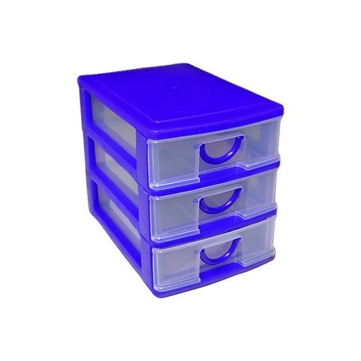 [20050] MINI GAVETERO PLAS 3 NIV STAMPO GAMI01