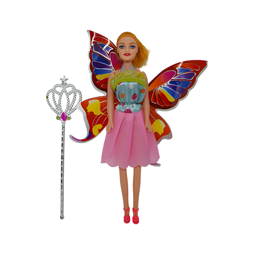 [13494] MUÑECA C/ALAS MARIPOSA BOL SP22042