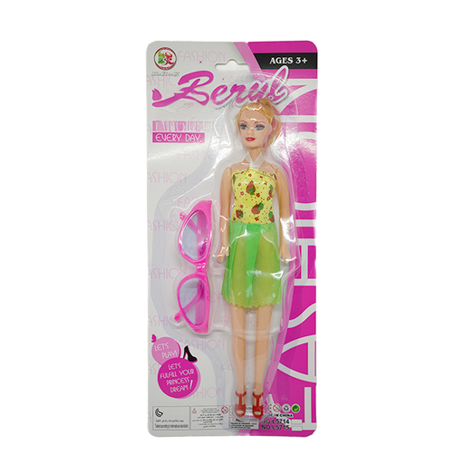 [1005666] MUÑECA T/BARBIE C/LENTES BLIS L5715H