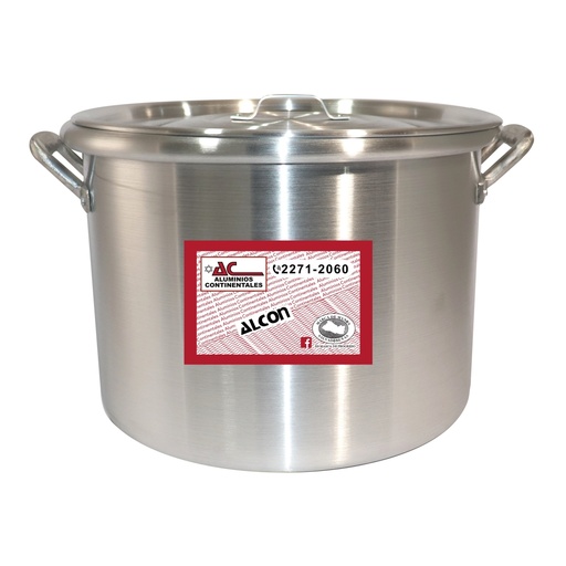 [1367] OLLA ALUM HOTEL LISO 40X30 CM ALCON