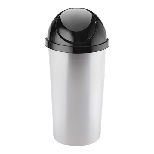 [15008772] PAPELERA PLAS 15.75 LT MAGALY # 30 METALIZ REYPLAST PPX0600ME