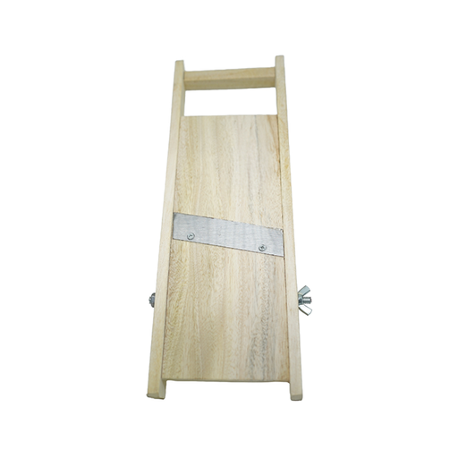 [4880] RALLADOR PLATANO MAD 13.5X4.5" APROX ARTESANAL