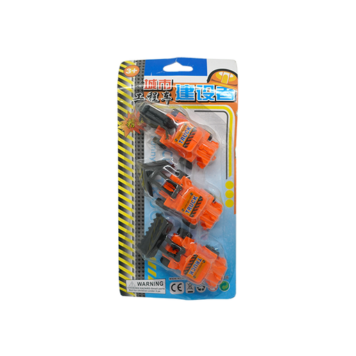 [25245] SET 3 TRACTORES CONSTRUCCION BLIS 1638