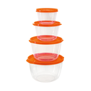 SET BOLOS/RECIPIENTES PLAS 4 TAMAÑOS REYPLAST TZX019000