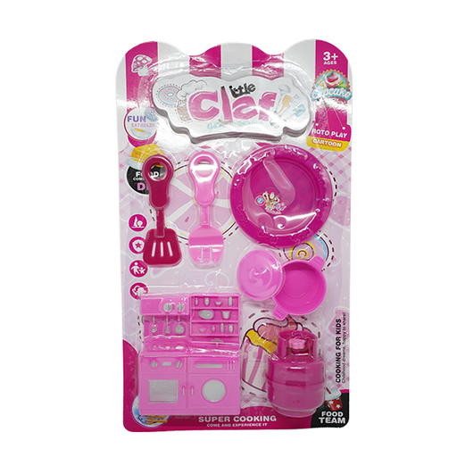 [15004931] SET COCINA C/ACCESORIOS C/TAMBO GAS 7 PZ BLIS HY12372