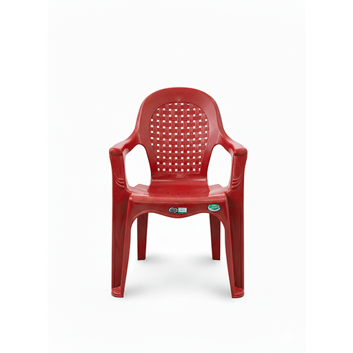 [15009255] SILLA PLAS PARIS ENTRETEJIDO C/B CEREZO MEGA