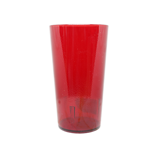 [6259] VASO ACRI 12 OZ  ROJO THUNDER PLTHTB012R 2332