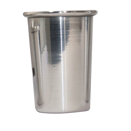 [822] VASO ALUM #12 BRILLADO ALCON