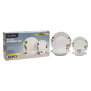 VAJILLA PORCE 20 PZ BL C/DECO SURT CAJ LOTUS 335-4/6/18/43/44/77/78/80 /81/82/83/85/86/87/90