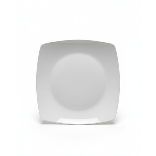 [15010839] PLATO CERA 6.75X6.75" CUAD LISO BL GIGI-29