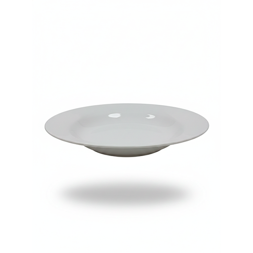 [15011461] PLATO MELA 8" RED SEMI HONDO LISO BL GIGI 401