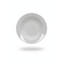 PLATO MELA RED 9" HONDO C/ORILLA ANCHA DELG BL MORENA P7209