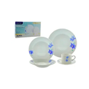 VAJILLA PORCE BL/AZ/VD 20 PZ ROYAL MAYS 705-2605