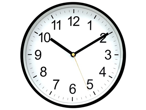 [15011537] RELOJ PARED 10" LISO NG TIMES TOWER 602-200669