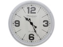 RELOJ PARED 20" CM LISO BL/NG TIMES TOWER 602-06534