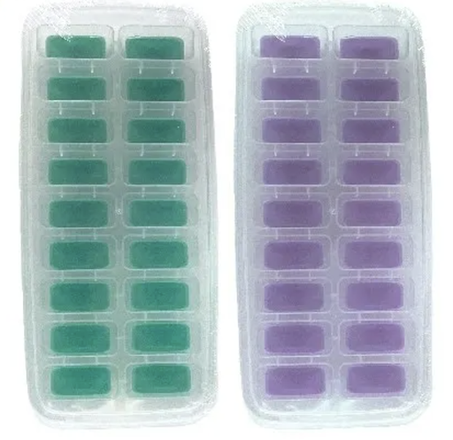 [15011566] CUBETA PLAS P/HIELO 18 DIV AQ/BL LILA/BL WINDROSE MAYS 723-13904