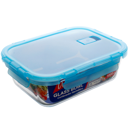 [15011588] ENVASE P/ALIM VID/PLAS 1000 ML C/T TRANS/AZ WINDROSE 750-JS032