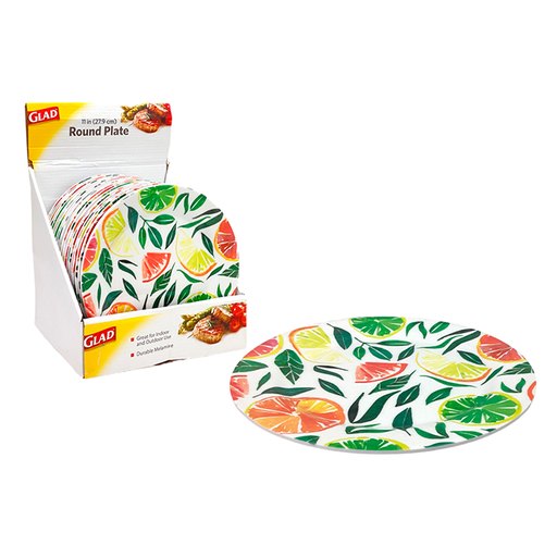 [15011570] PLATO MELA 11" BL/VD/ANAR/ LISO D/NARAN GLAD MAYS 726-70225