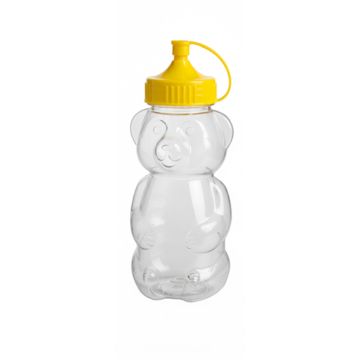 [4074] ENVASE PLAS MIELERO OSO GDE ROXY 10-2012-38 PVC TAPA 38-410C PP